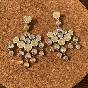 chandelier jcrew earrings